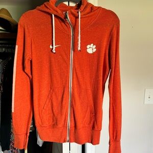 Women’s Clemson Nike Zip Up hoodie